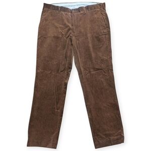 Polo Ralph Lauren Corduroy Pants Mens Brown Classic Fit Size - 38x32